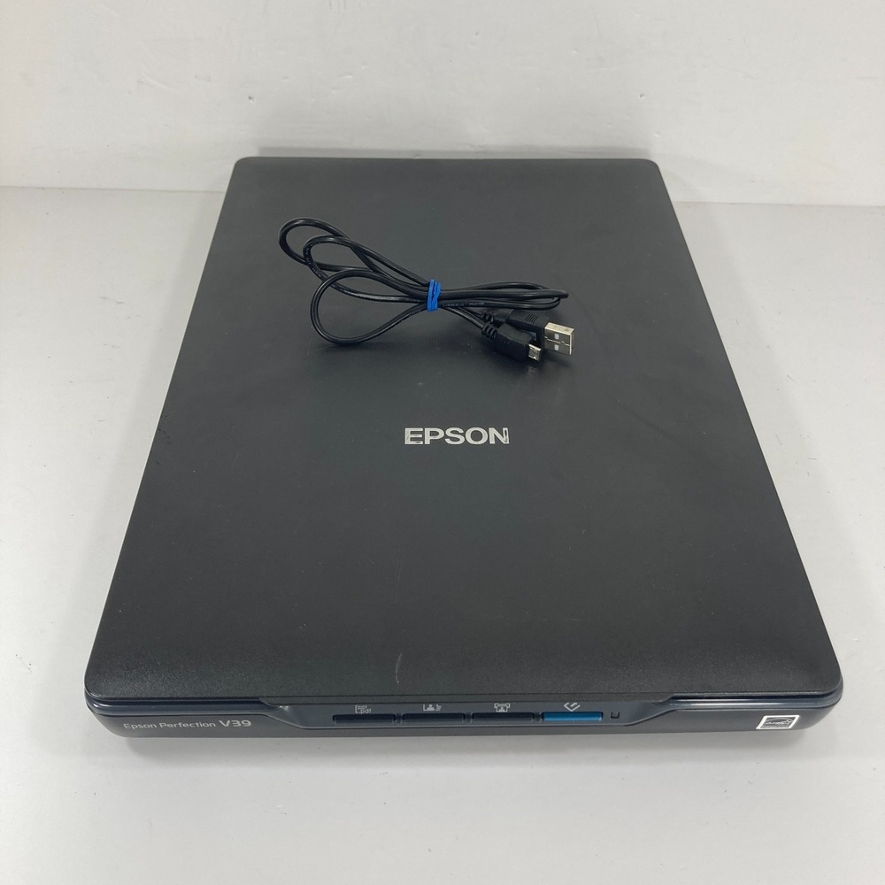 Epson Perfection V39 Photo Document Scanner USB Powered Flatbed Scanner J371A